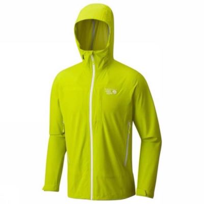 Chaquetas Mountain Hardwear Stretch Ozonic Hombre Verde - Chile QWX098372